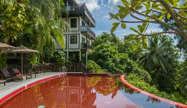 Private Seaview Villa behind the Beach within a 5-star branded Resort Samui in Ko Samui