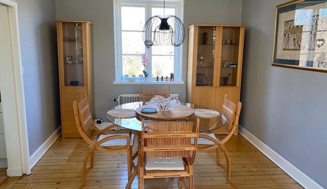 Scandinavian Oasis with a beach 5-10 minutes away.