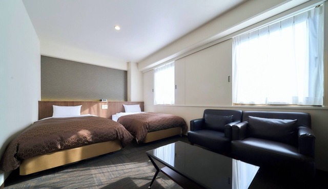 Smoking Standard twin with bathroom and toilet Free WiFi/Koka Shiga