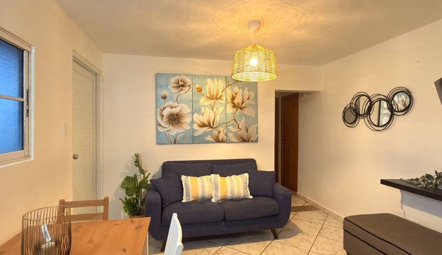 Spacious 2BR Apt Kitchen Laundry WiFi in Yauco
