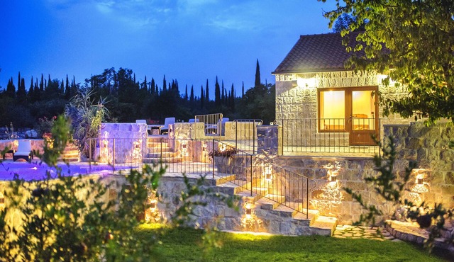 Villa Giulia with private pool, near Dubrovnik.