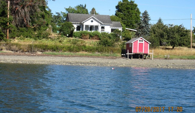 Water front property with spectacular views. in Marrowstone