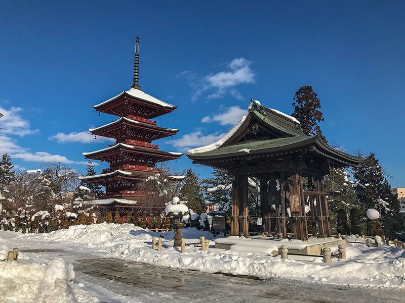 Photo of Buildings in Hirosaki