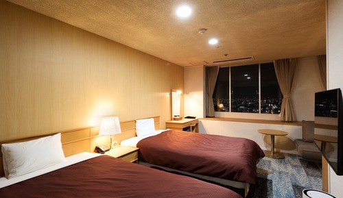 [Standard Floor] Western-Style Semi-Suite Room (Night View Side), Non Smoking