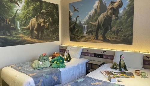 Dinosaur Room (Non-Smoking / Separate Bath, Toilet, Washbasin)