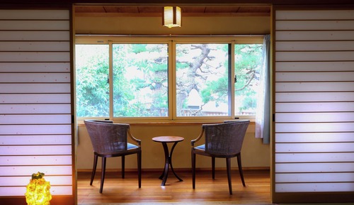 [Yamabuki] Twin beds room, Second floor, Use stairs, Non Smoking
