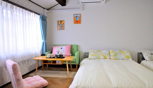 Family Quadruple Room, Courtyard View
