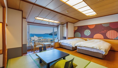JP-Western Kirara Room, South Building, Ocean View, Non-smoking (Restaurant Dinner)