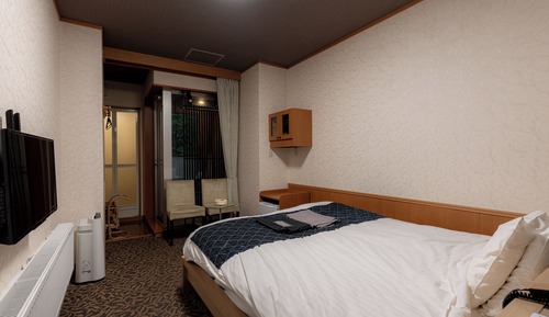 Compact Western-Style Room with Open-Air Bathroom, Non Smoking