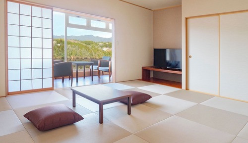 Standard Japanese Style Room 12 Tatami-mats with Bath, Non-Smoking