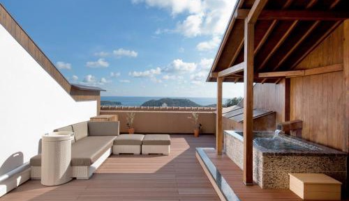 Premium Twin Room with Open-air hot spring bath