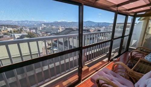Family Room with Mountain View