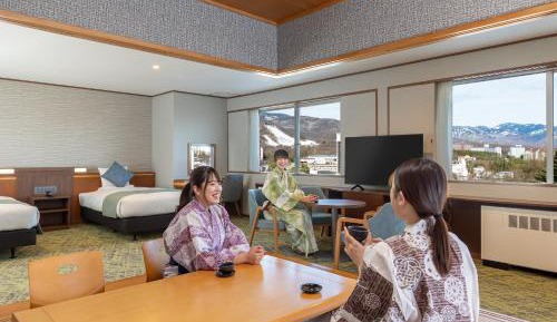 Japanese-Western style room (With private bathroom)(Non-Smoking)
