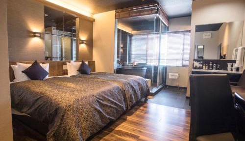 Modern Japanese-Western Style Room with Open Air Bath - Non-Smoking