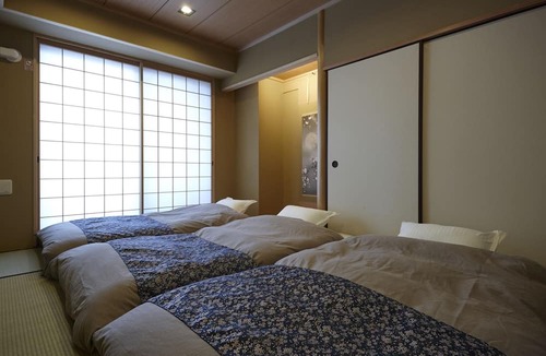 Shimogyo Apartment | 5F | River View Suite Near Kyoto Sta. | Wood Bath | Family & Small Group welcome