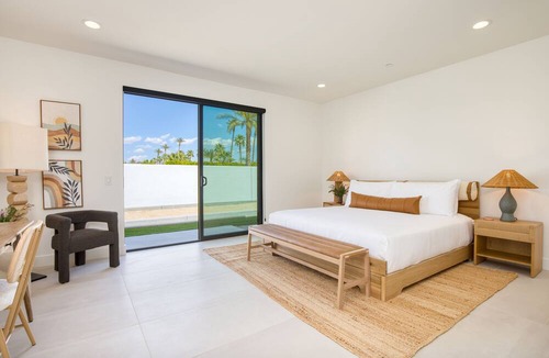 La Quinta Villa | Gated La Quinta Villa Pool + Spa + Fire Pit | The Reserve at Polo Villas #12