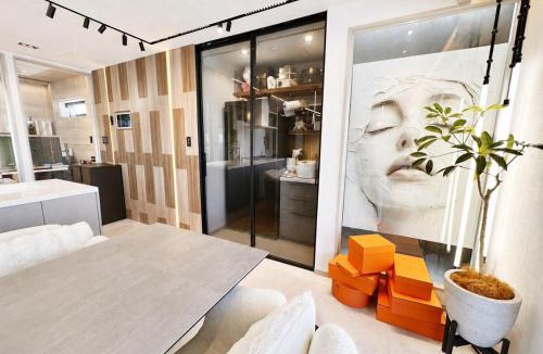 Fukushima Apartment | Luxury Penthouse Osaka Top floor rental, sauna, large terrace, good access to USJ and Namba