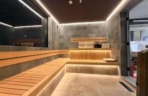 Fukushima Apartment | Luxury Penthouse Osaka Top floor rental, sauna, large terrace, good access to USJ and Namba