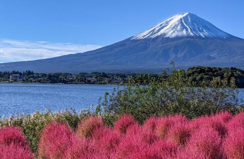 Oishi Hotel | Kumonoue Fuji Hotel Premium room - Mt Fuji view with open-air bath