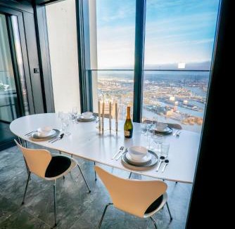 Lindholmen Apartment | Penthouse Suite 70th floor Karlatornet Gothenburg