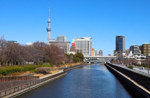 Ogibashi Apartment | Tokyo Skytree View Top Floor Yugen Lodge Sumiyoshi 702 住吉 最上階