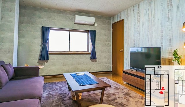 3BRLivingRoom Direct KIXNambaUmeda access DT02 - Room 2/Osaka Ōsaka