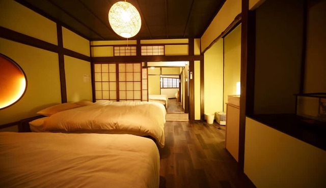 Modern Japanese-style house for rent! | 75 ㎡| 8 people|Kids room|Great access to Osaka Castle, Namba, Tsuruhashi, USJ|Convenient to Kyoto and Nara