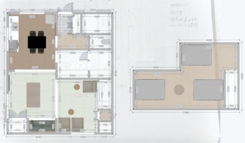 掘りごたつとハンモックのある戸建て House with hammock and Kotatsu